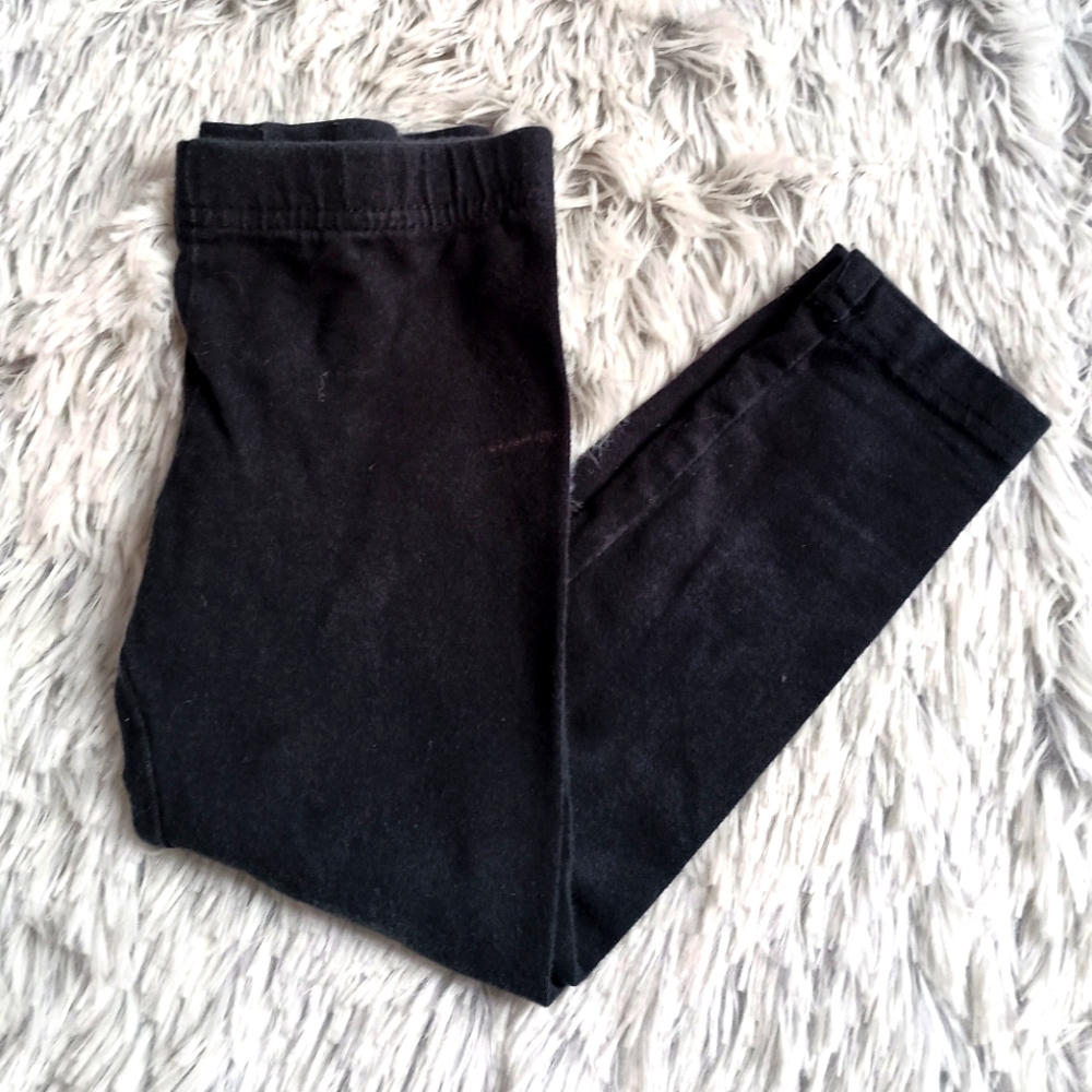 3T black toddler leggings